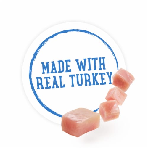 Purina Beneful High Protein, Wet Dog Food With Gravy, Prepared Meals Roasted Turkey Medley Perspective: right