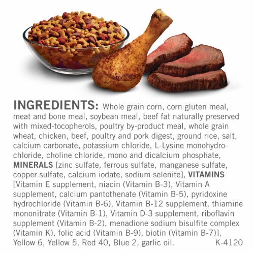 Purina® Dog Chow® Little Bites Real Chicken & Beef for Small Dog Dry Dog Food Perspective: right
