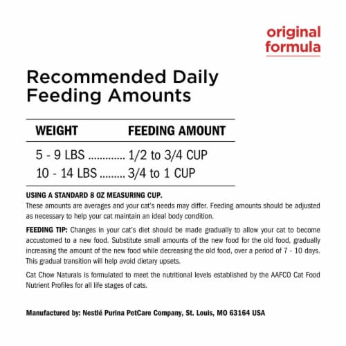 Purina Cat Chow Naturals Original Dry Cat Food Real Chicken & Salmon Perspective: right
