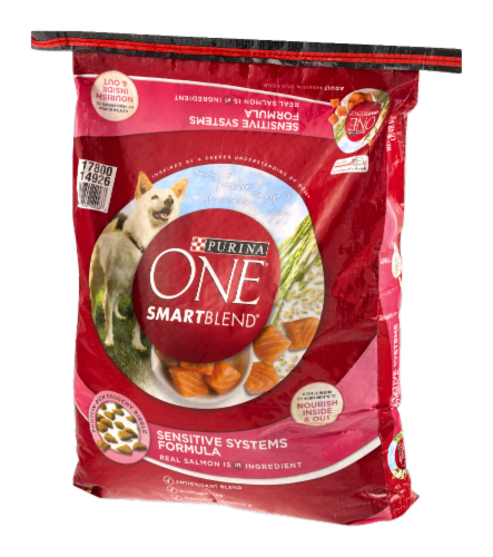 Purina ONE SmartBlend Sensitive Systems Dry Dog Food Perspective: right