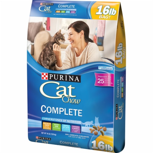Cat Chow® Complete Dry Cat Food Perspective: right