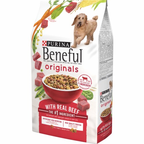 Purina Beneful Originals Real Beef Dry Dog Food Perspective: right