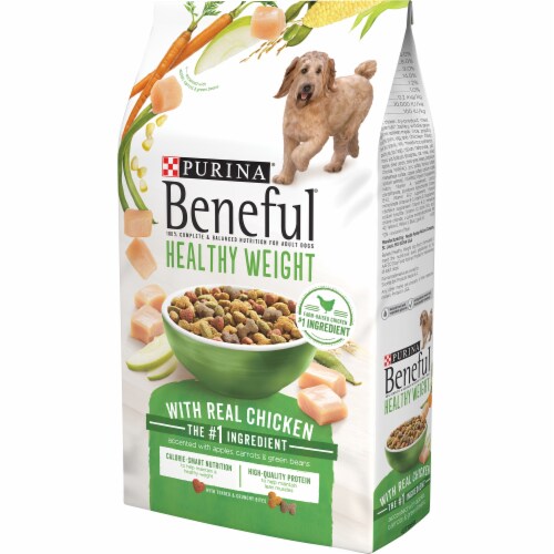 Beneful Healthy Weight with Real Chicken Dry Dog Food Perspective: right