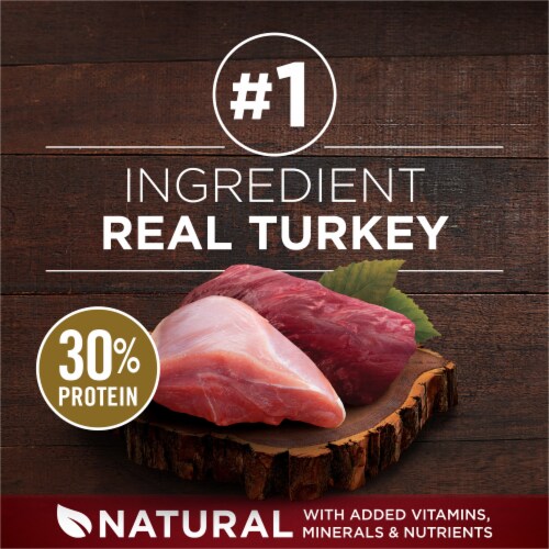 Purina ONE SmartBlend True Instinct with Real Turkey & Venison Natural Dry Dog Food Perspective: right