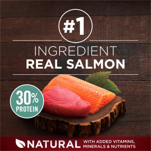 Purina ONE True Instinct High Protein Adult Dry Dog Food Real Salmon & Tuna Perspective: right