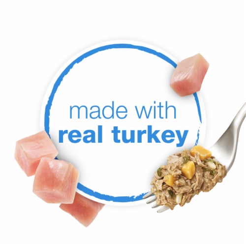 Purina Beneful Chopped Blends Wet Dog Food Turkey Perspective: right