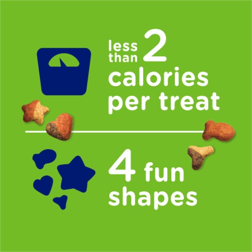Purina Whisker Lickin's Crunchy Cat Treats Tuna Flavor Perspective: right