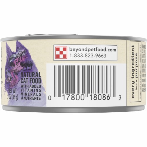 Purina Beyond Wild Turkey Liver & Quail Natural Cat Food Perspective: right