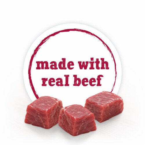 Purina Beneful Small Breed Wet Dog Food, Incredibites Pate With Real Beef Recipe Perspective: right