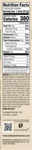 Blake's® Country Fried Chicken Frozen Meal Perspective: right