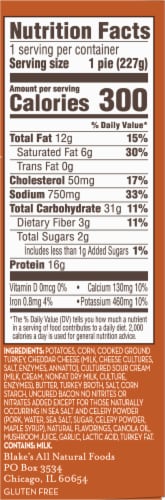 Blake's Turkey & Uncured Bacon Cottage Pie Frozen Meal Perspective: right
