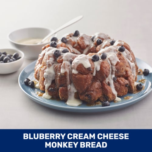 Pillsbury Blueberry Sweet Biscuits with Icing Perspective: right