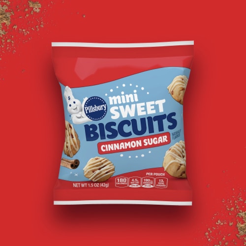 Pillsbury Cinnamon Sugar Soft Baked Mini Sweet Biscuits Perspective: right