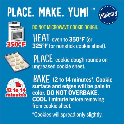 Pillsbury Ready to Bake! Football Cut-Out Sugar Cookie Dough Perspective: right