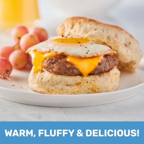 Pillsbury Garlic Cheddar Frozen Biscuits Perspective: right