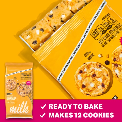Milk Bar™ Ready to Bake Cornflake Chocolate Chip Marshmallow Cookie Dough Perspective: right