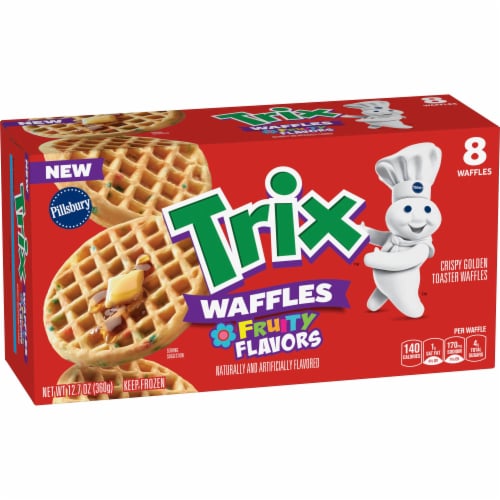 Pillsbury® Trix™ Fruity Flavors Frozen Waffles Perspective: right