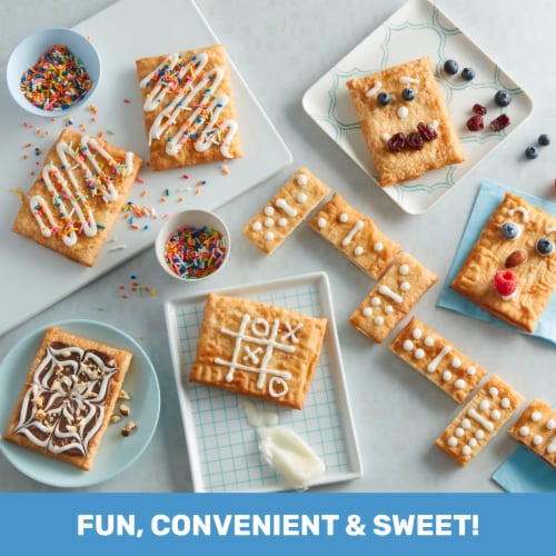 Pillsbury Blueberry Toaster Strudel Frozen Pastries Perspective: right