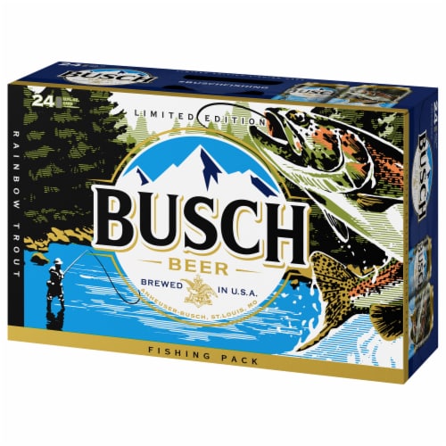 Busch® Beer Can Perspective: right