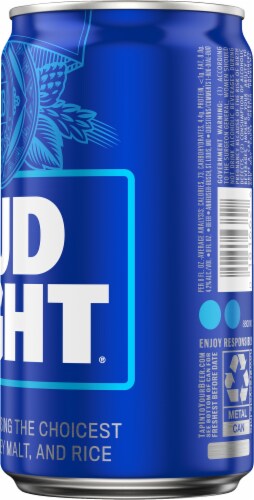 Bud Light Lager Beer Perspective: right