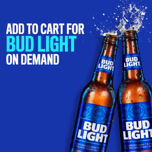 Bud Light Beer Perspective: right