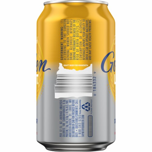 Michelob Golden Light Draft Beer Perspective: right