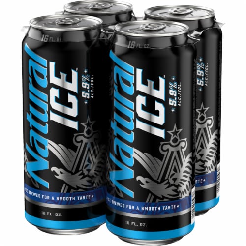Natural Ice Beer Perspective: right
