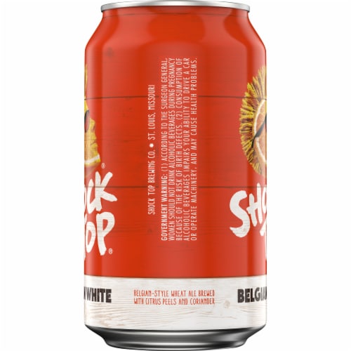 Shock Top Belgian White Ale Perspective: right