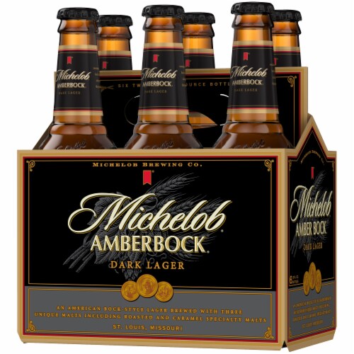 Michelob AmberBock Dark Lager Perspective: right