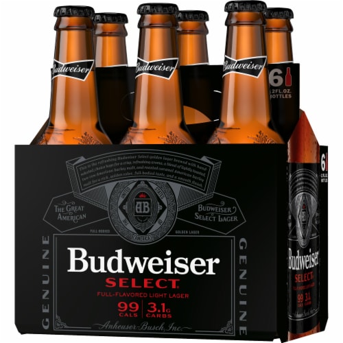 Budweiser Select Light Beer Perspective: right