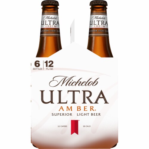 Michelob Ultra Amber Beer Perspective: right