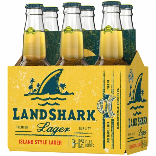 Landshark Island Style Lager Perspective: right