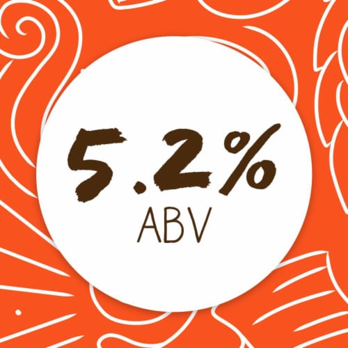 Shock Top Belgian White Wheat Beer Perspective: right