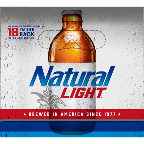 Natural Light Fatties Pack Beer Perspective: right