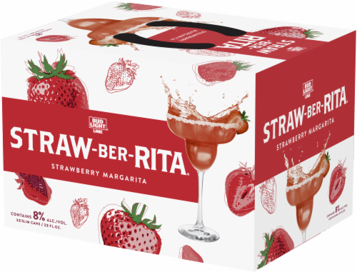 Bud Light Lime Straw-Ber-Rita Perspective: right