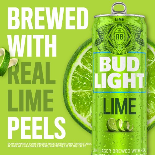 Bud Light Lime Beer 8 Pk 16 Fl Oz