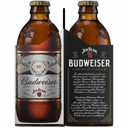 Budweiser® Reserve Collection Copper Lager Perspective: right