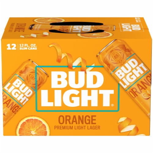 Bud Light Orange Beer, 12 pk / 12 fl oz Smith’s Food and Drug