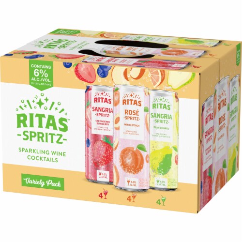 Ritas Spritz Sparkling Cocktail Variety Pack Perspective: right