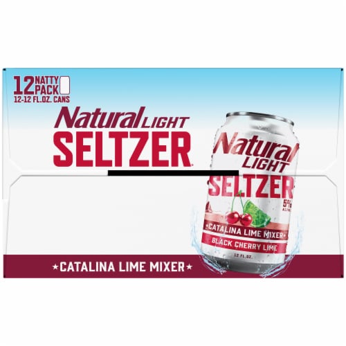 Natural Light Mixer Hard Seltzer Perspective: right