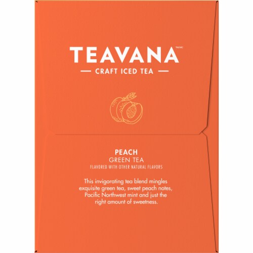Teavana™ Peach Green Tea Perspective: right