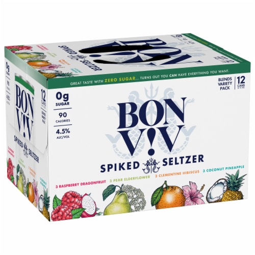 BON V!V™ Spiked Seltzer Variety Pack Perspective: right