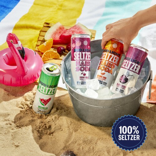Bud Light Hard Seltzer Variety Pack Gluten Free Perspective: right