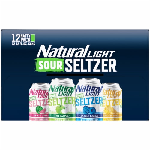 Natural Light Sour Hard Seltzer Variety Pack Perspective: right