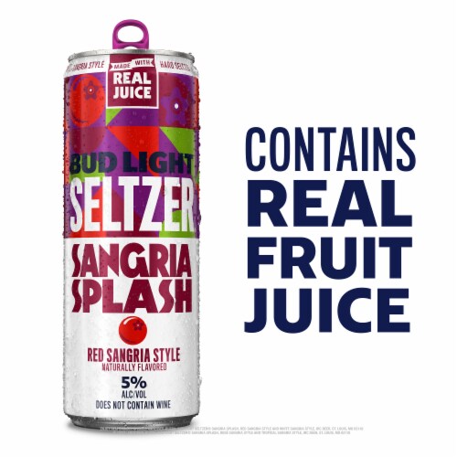 Bud Light Seltzer Sangria Splash Variety Pack Perspective: right