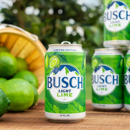 Busch Light Lime American Beer Perspective: right