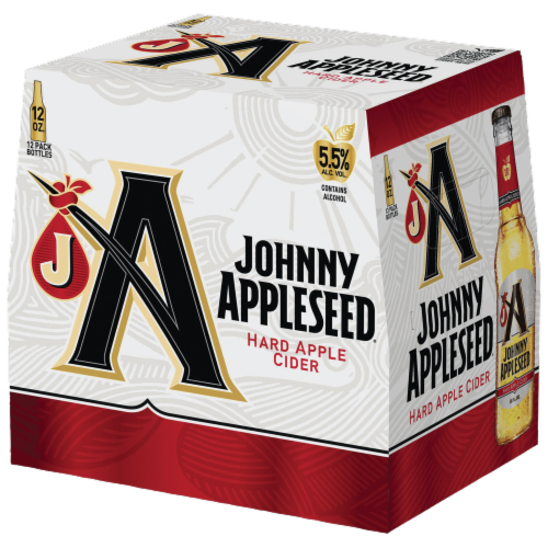 Johnny Appleseed Hard Apple Cider Perspective: right