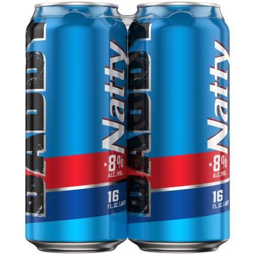 Natty Daddy Beer Perspective: right