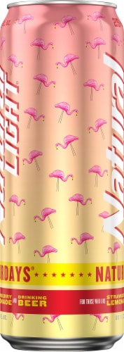 Natural Light® Naturdays® Strawberry Lemonade Beer Perspective: right
