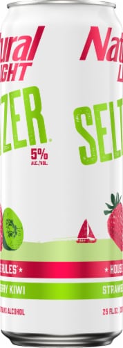 Natural Light Seltzer™ House Rules Strawberry Kiwi Hard Seltzer Perspective: right